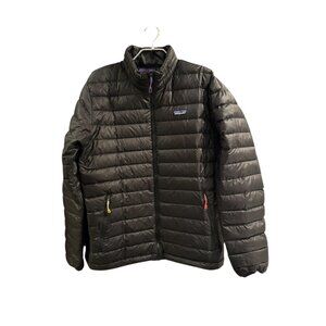 Patagonia Down Sweater Jacket Men’s Size L Black Puffer 84674 Spring 2022